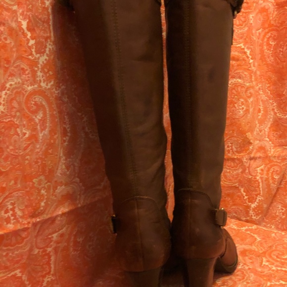 MICHAEL KORS Brown Leather Knee-high Boots - Picture 3 of 4